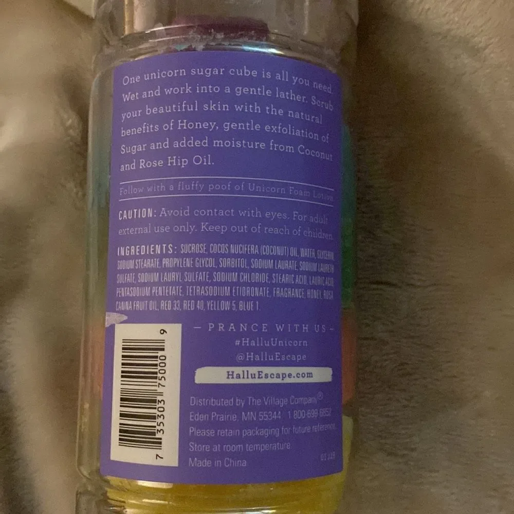 Hallu Rainbow 🌈 Sugar Scrub